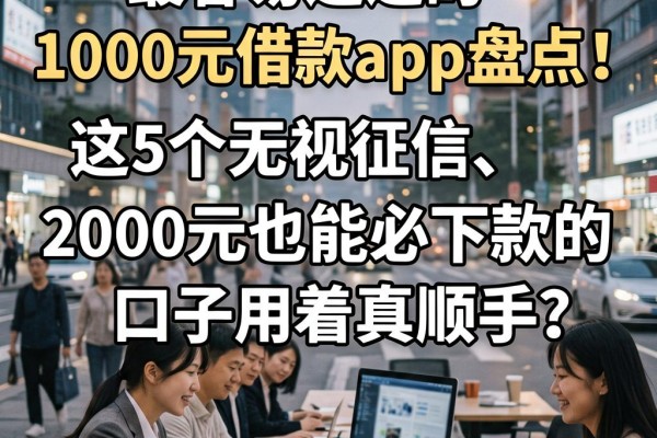最容易通过的1000元借款app盘点!这5个无视征信、2000元也能必下款的口子用着真顺手
