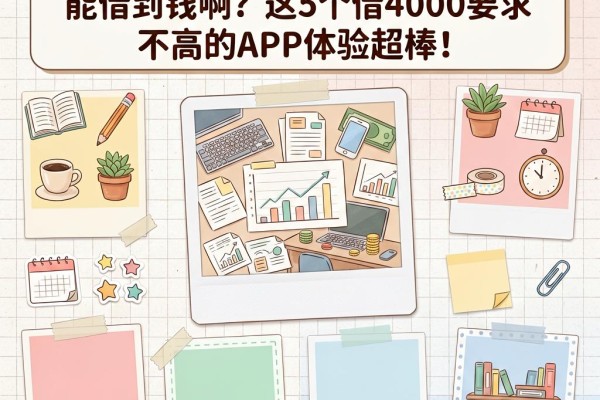 急用钱必看!黑户无逾期哪里能借到钱啊?这5个借4000要求不高的APP体验超棒