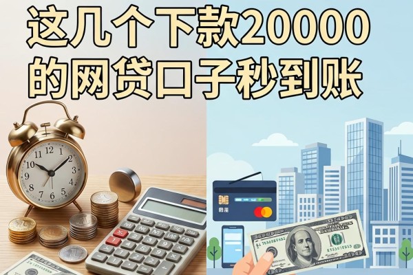 2026急用钱必看！这几个下款20000的网贷口子秒到账，快借妙招速领