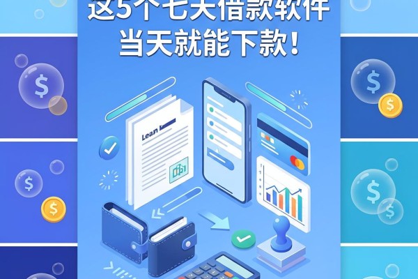 急需1000元？这5个七天借款软件当天就能下款！