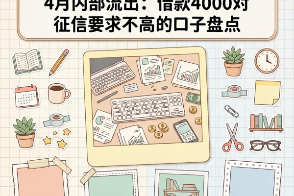 不上征信的网贷有哪些平台呢？4月内部流出：借款4000对征信要求不高的口子盘点