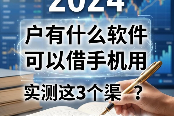 黑户有什么软件可以借手机用的？实测这3个渠道或许能解燃眉之急