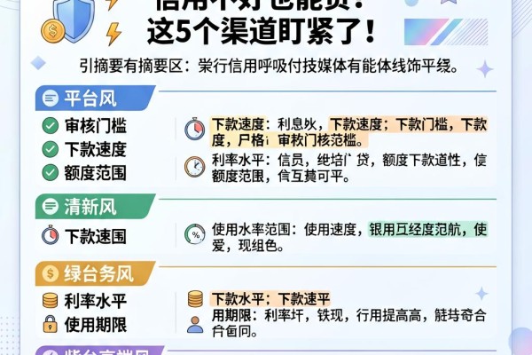 2026秒批新口子6强势上线!信用不好也能贷?这5个渠道盯紧了