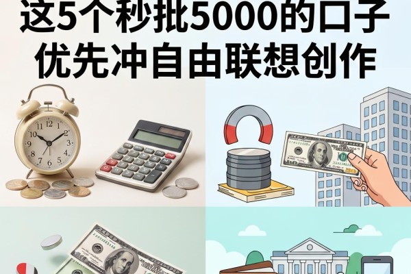 2026征信花放款必看!这5个秒批5000的口子优先冲