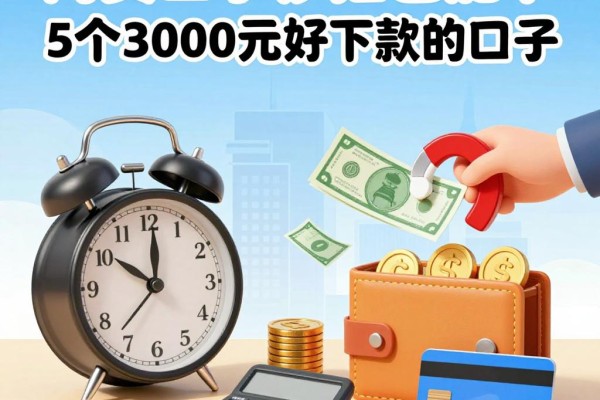 网贷口子秒拒也能下！这5个3000元好下款的口子，亲测给力速看
