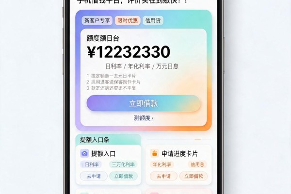 2026年急需20000?亲测这5个手机借钱平台,评价实在到账快!