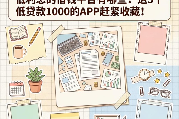 2026限时放款！低利息的借钱平台有哪些？这5个低利息贷款1000的APP赶紧收藏