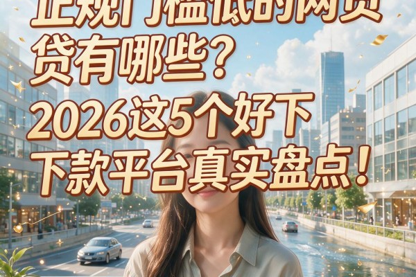 正规门槛低的网贷有哪些?2026这5个好下款平台真实盘点!