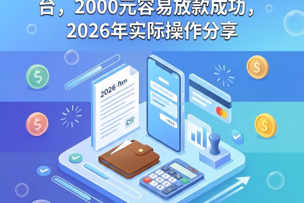 黑户必看!盘点5个正规借贷平台,2000元容易放款成功,2026年实际操作分享