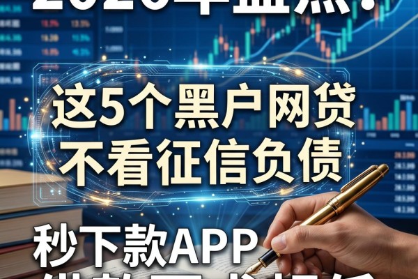 2026年盘点:这5个黑户网贷不看征信负债,秒下款APP借款要求超低