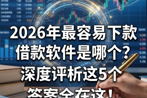 2026年最容易下款的借款软件是哪个?深度评析这5个,答案全在这!