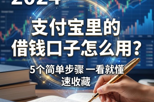 支付宝里的借钱口子怎么用？5个简单步骤一看就懂，速收藏