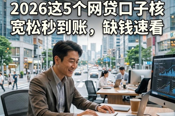 不上征信还好通过?2026这5个网贷口子审核宽松秒到账,缺钱速看