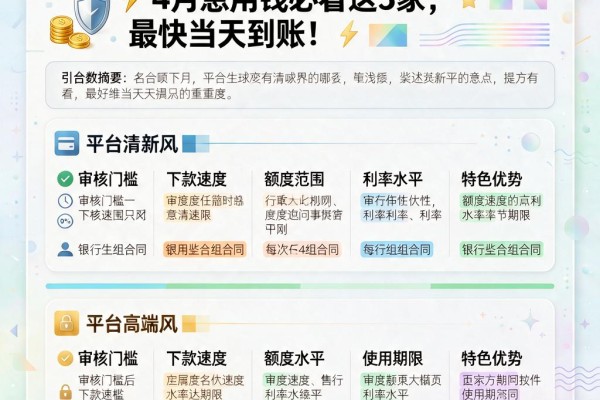 名下有车一定能下款的网贷有哪些?4月急用钱必看这5家,最快当天到账!