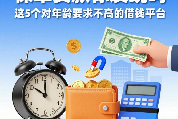 不查岁数的保单贷款你发现了吗?这5个对年龄要求不高的借钱平台下款快
