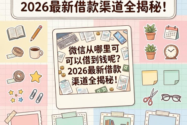 微信从哪里可以借到钱呢？2026最新借款渠道全揭秘！
