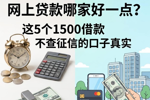 3月亲测!网上贷款哪家好一点?这5个1500借款不查征信的口子真实在