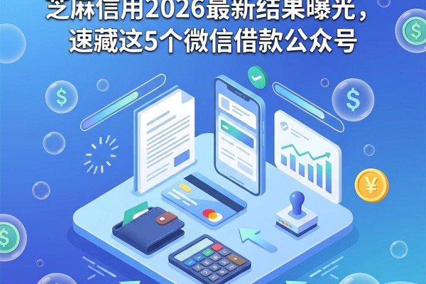 炸裂实测!黑户有网贷上了芝麻信用2026最新结果曝光,速藏这5个微信借款公众号