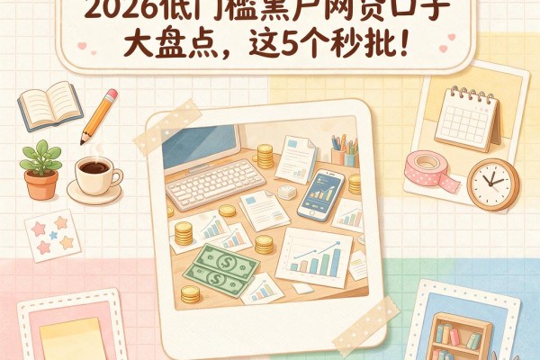 芝麻信用分借款怎么用？2026低门槛黑户网贷口子大盘点，这5个秒批！