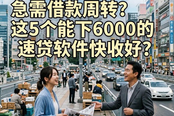 黑户严重逾期急需借款周转？这5个能下6000的速贷软件快收好