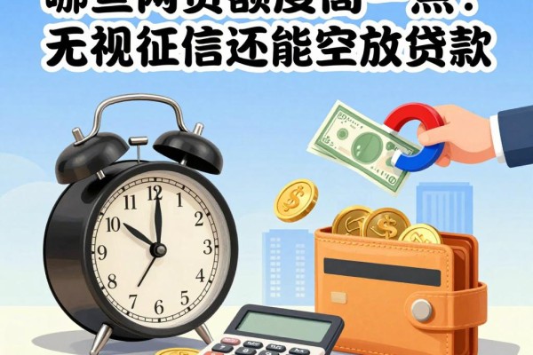 2026年最新盘点:哪些网贷额度高一点?这5个平台无视征信还能空放贷款!