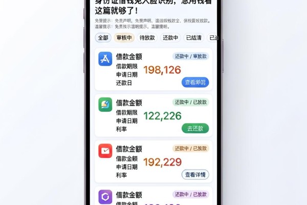身份证借钱免人脸识别,急用钱看这篇就够了!