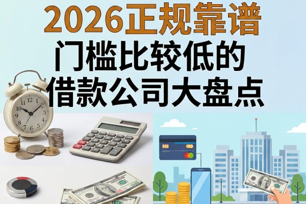 黑户也能借!2026正规靠谱、门槛比较低的借款公司大盘点,这五家借钱平台速收藏!