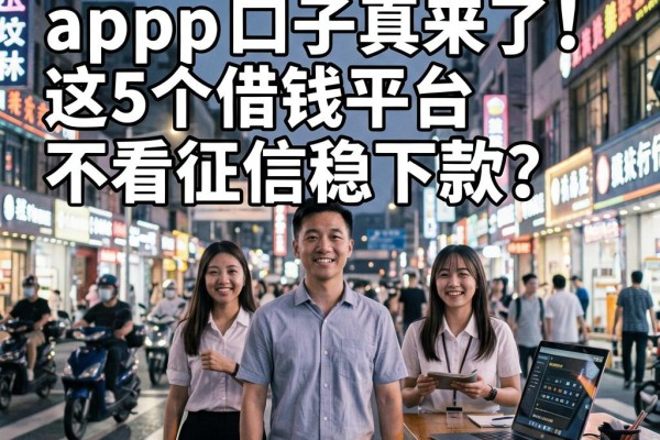 无视黑白户的手机app口子真来了！这5个借钱平台不看征信稳下款