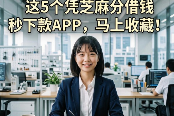 身份证号+芝麻信用分贷款必看!这5个凭芝麻分借钱秒下款APP,马上收藏!