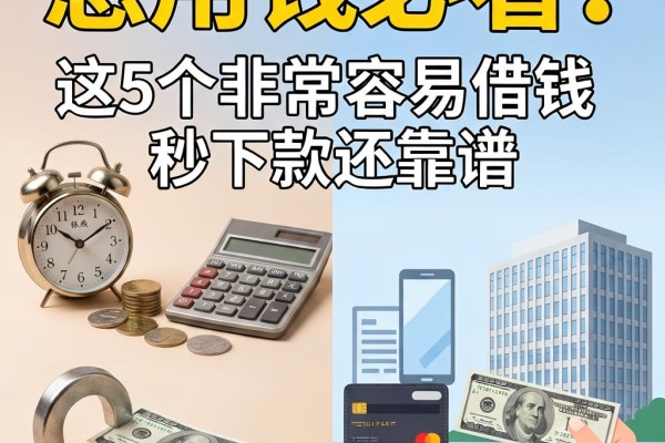 急用钱必看!这5个非常容易借钱的网贷口子秒下款还靠谱,亲测不踩坑