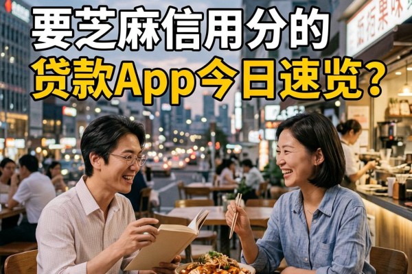 5个必下!要芝麻信用分的贷款App今日速览