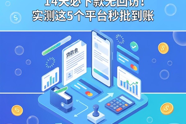 黑户短期借钱7一14天必下款无回访!实测这5个平台秒批到账