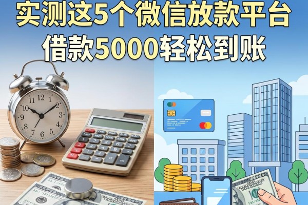 2026年贷款容易过吗?实测这5个微信放款平台,借款5000轻松到账