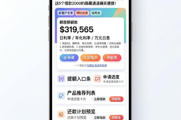 2026年最新揭秘:网贷什么利率低利息高?这5个借款2000的隐藏通道确实便捷