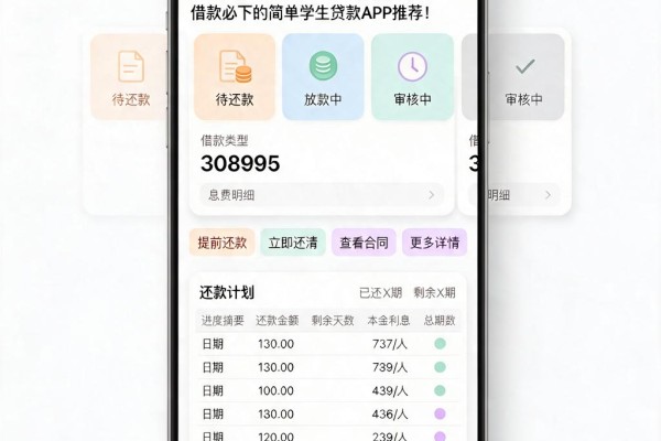 急需用钱不求人!5个对征信要求低、借款必下的简单学生贷款APP推荐