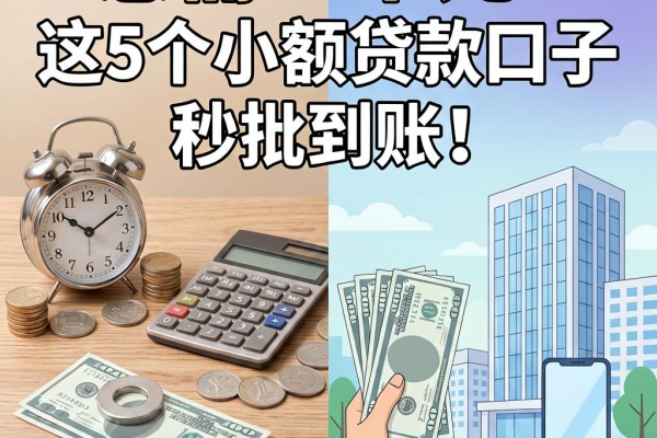 急需一千元？这5个小额贷款口子深度精选，秒批到账！