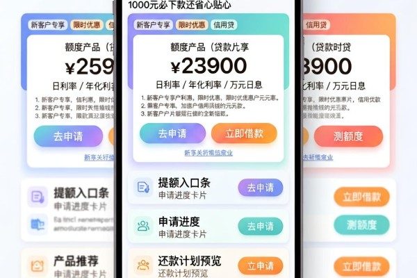 5个手机借钱的软件是真正无视征信的,1000元必下款还省心贴心