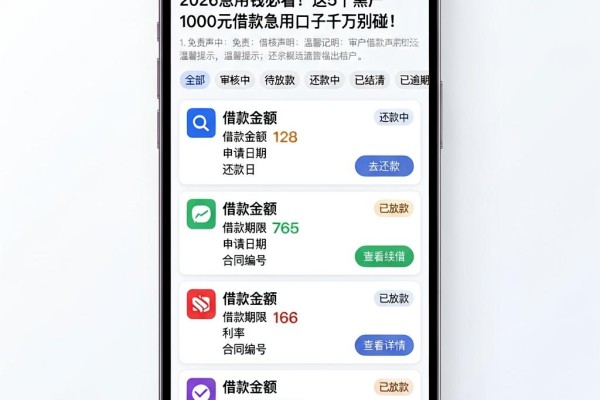 2026急用钱必看!这5个黑户1000元借款急用口子千万别碰!