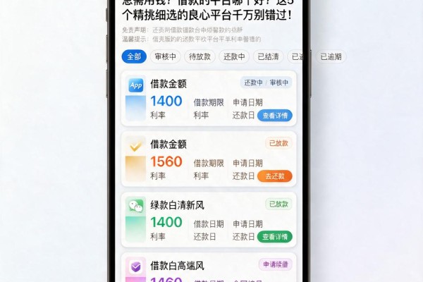 急需用钱?借款的平台哪个好?这5个精挑细选的良心平台千万别错过!