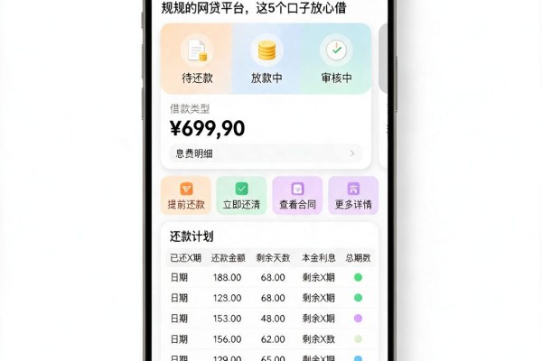 急用钱必看！2026年利息低、分期长又正规的网贷平台，这5个口子放心借