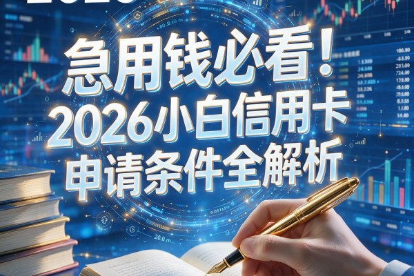 急用钱必看!2026小白信用卡申请条件全解析,这5个急周转网贷平台速收藏