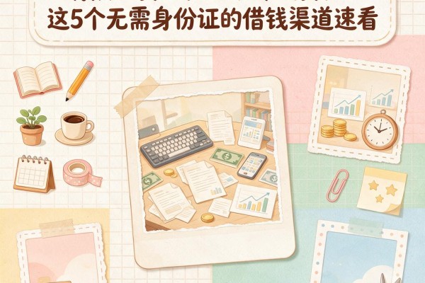 有黑网贷放款口子却没贷款？这5个无需身份证的借钱渠道速看
