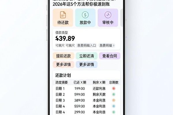 急用钱必看!怎样才能快速借钱呢?2026年这5个方法帮你极速到账