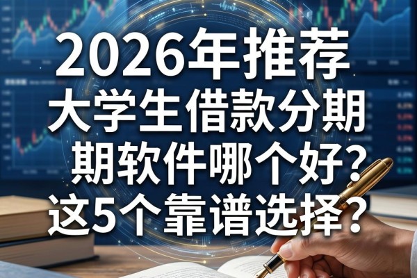 大学生借款分期软件哪个好?2026年推荐这5个靠谱选择