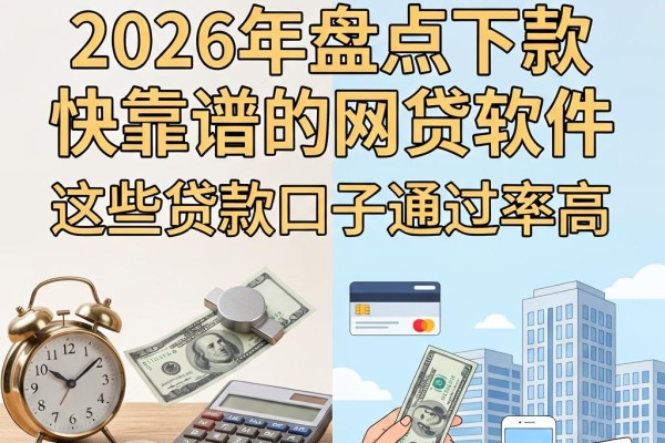 有驾驶证必看!2026年盘点下款快靠谱的网贷软件,这些贷款口子通过率高