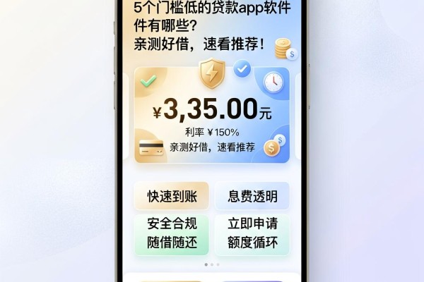 5个门槛低的贷款app软件有哪些?亲测好借,速看推荐!