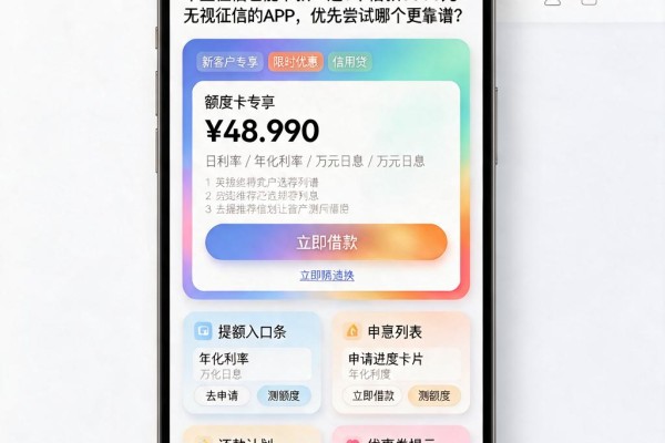 不查征信也能下款?这5个借款3000元无视征信的APP,优先尝试哪个更靠谱?