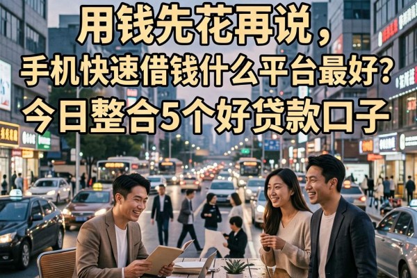 黑户必看!3月急需用钱先花再说,手机快速借钱什么平台最好?今日整合5个好贷款口子