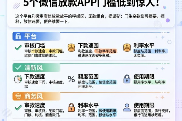 芝麻580无视一切，这5个微信放款APP门槛低到惊人