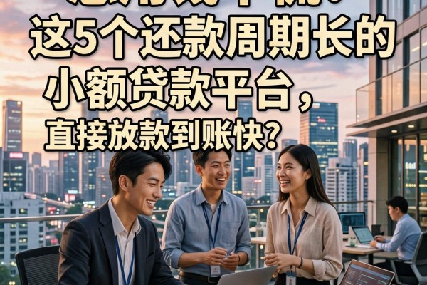 急用钱不慌！这5个还款周期长的小额贷款平台，直接放款到账快